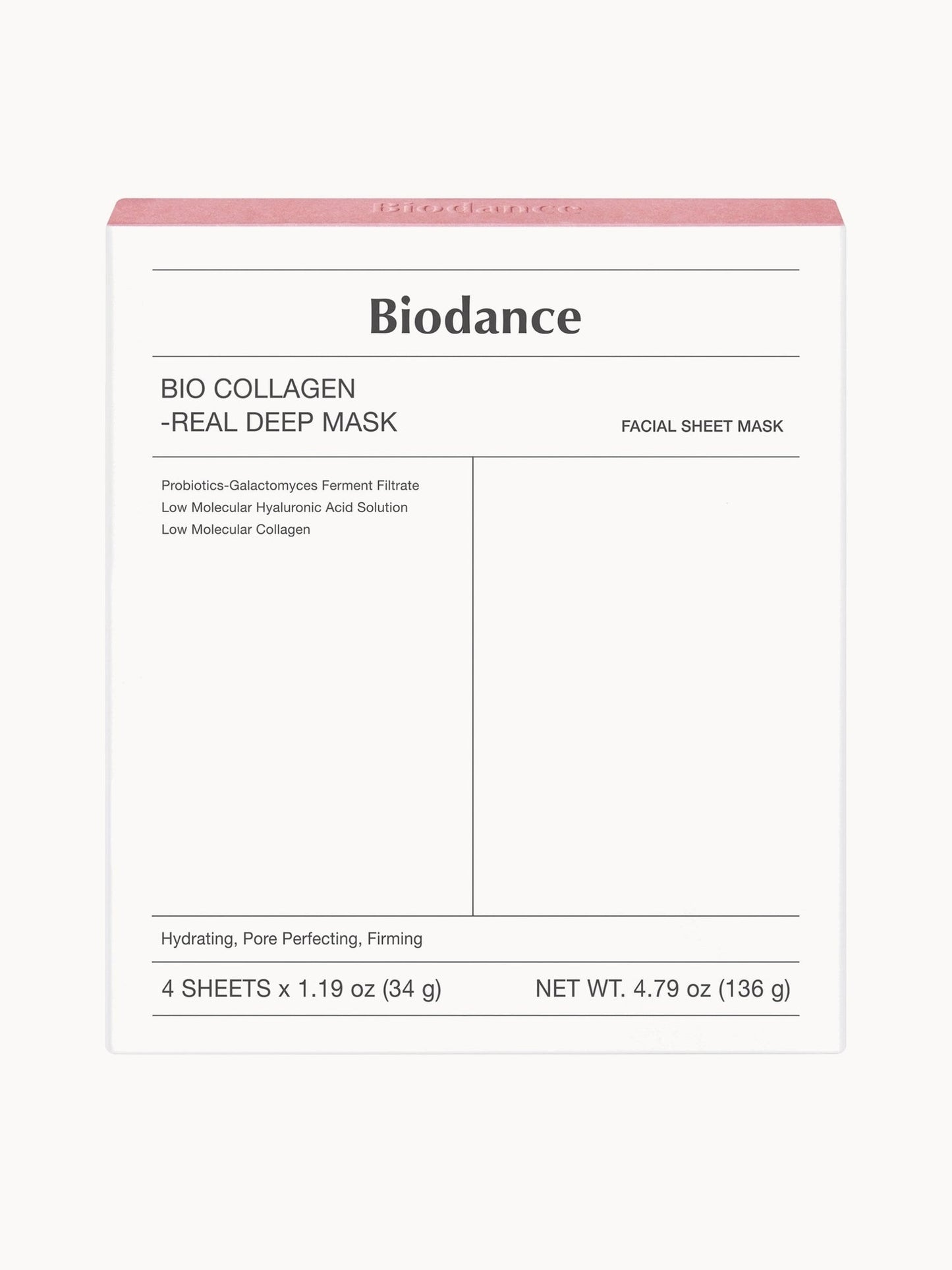 Biodance Bio Collagen-Real Deep Mask (4 Pack)