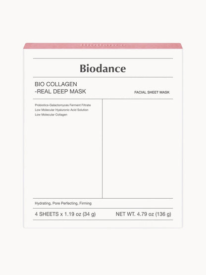 Biodance Bio Collagen-Real Deep Mask (4 Pack)