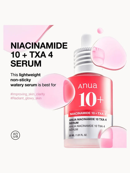 Anua Niacinamide 10% + TXA 4% Serum 30ml