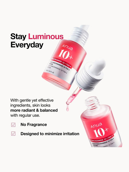 Anua Niacinamide 10% + TXA 4% Serum 30ml