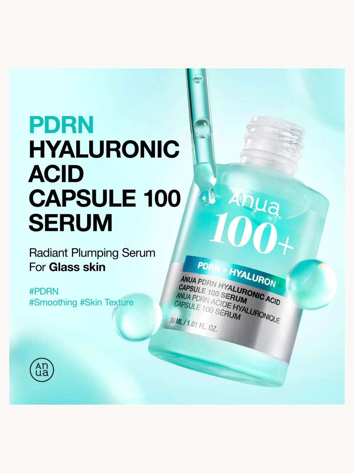 Anua PDRN Hyaluronic Acid Capsule 100 Serum 30ml